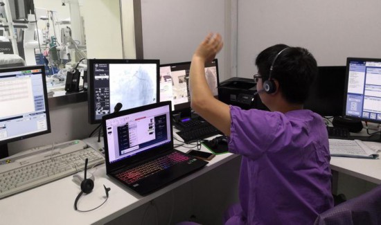 深圳联通5G网络赋能远程医疗示教带动华南介入治疗