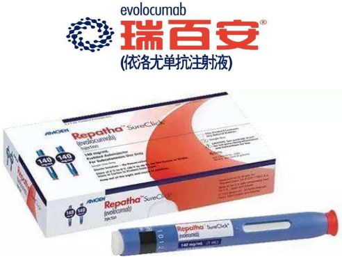 特大喜讯！安进新型降脂药Repatha（瑞百安）中国获批新适应症，降低心血管事件风险