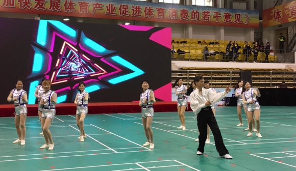 20支队伍汇集青浦 沪第六届社区健身操大赛举行