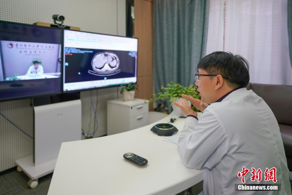 贵州省首个5G智慧医院 为患者远程看病
