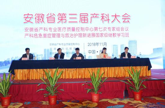 安徽省第三届产科大会在合肥举行