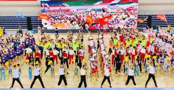 2019年安徽省第二届青少年健身操舞大赛举行