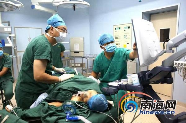 海南省肿瘤医院：鸡蛋大的肿瘤半小时“消融”