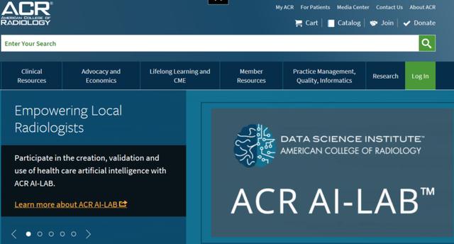 放射科医生可零门槛调用AI算法：美国放射学会发布人工智能开放平台
