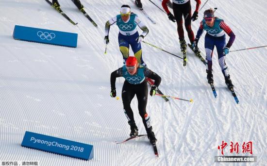 越野滑雪有“雪上马拉松”之称。资料图为：2018年平昌冬奥会越野滑雪女子7.5公里+7.5公里双追逐比赛。